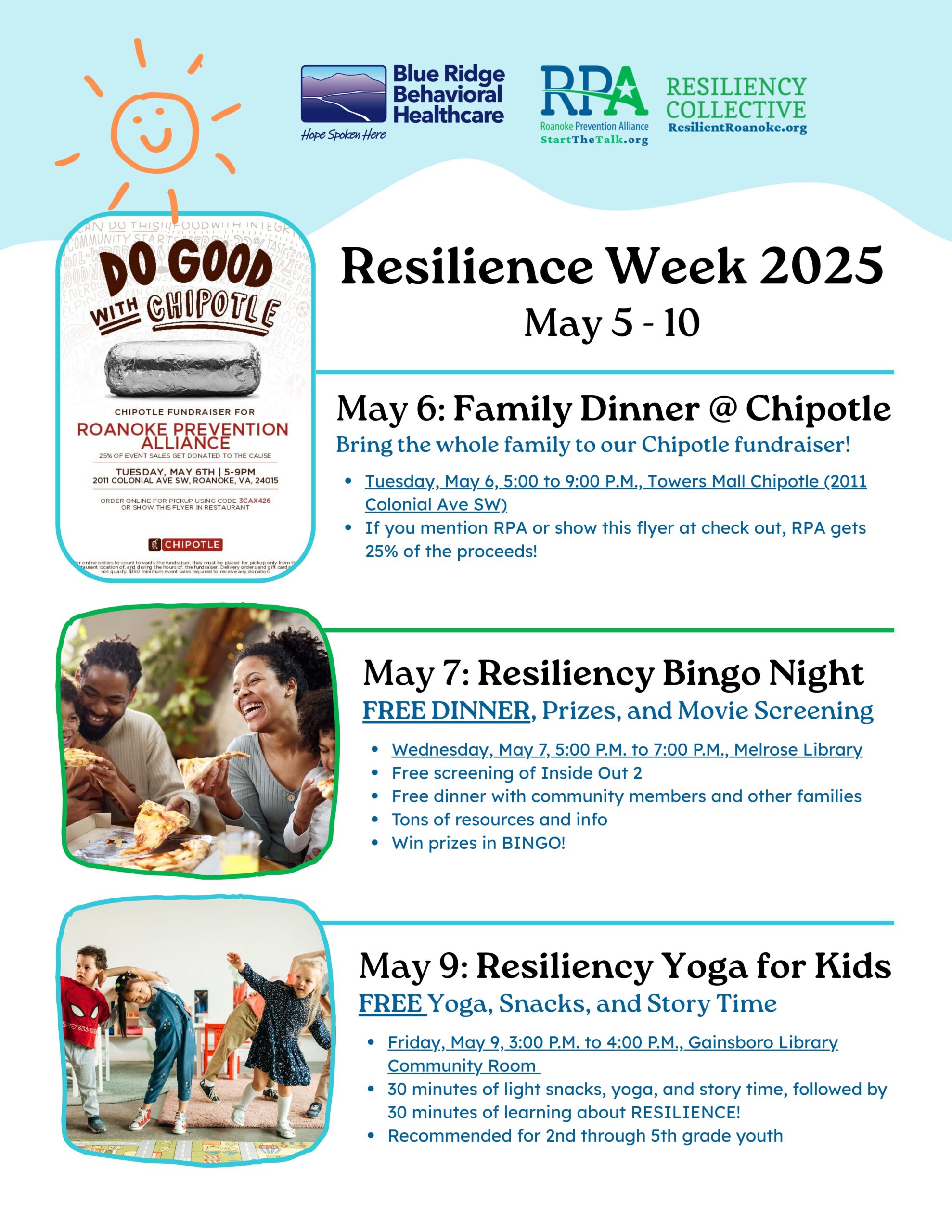Resilience Week Full Agenda 2025
